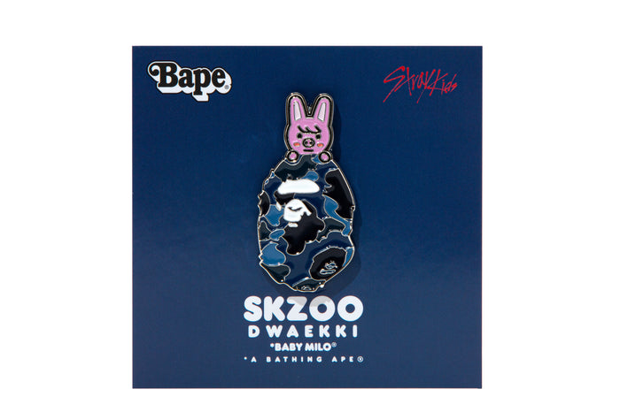 BAPE X STRAY KIDS DWAEKKI METAL PIN