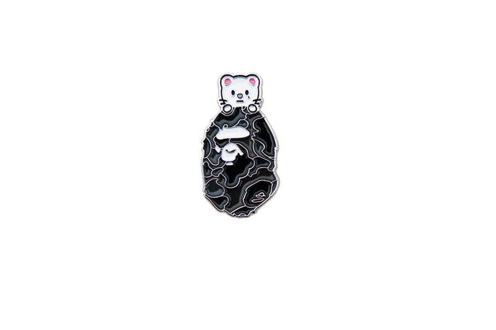 BAPE X STRAY KIDS JINIRET METAL PIN