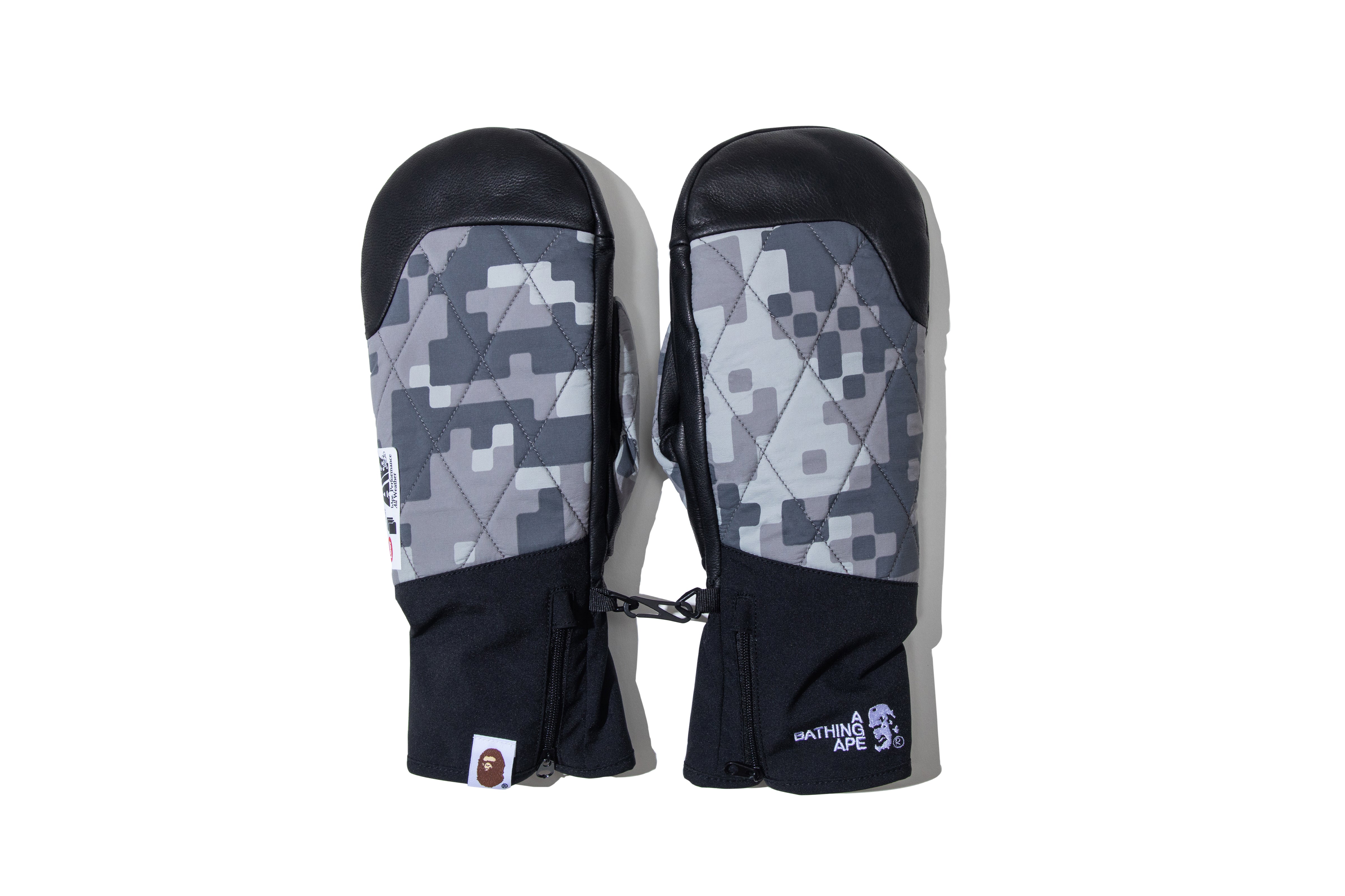 BAPE BY KAZUKI KURAISHI PIXELATE CAMO GLOVES – eu.bape.com
