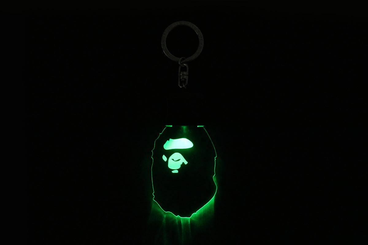 APE HEAD LED KEYCHAIN