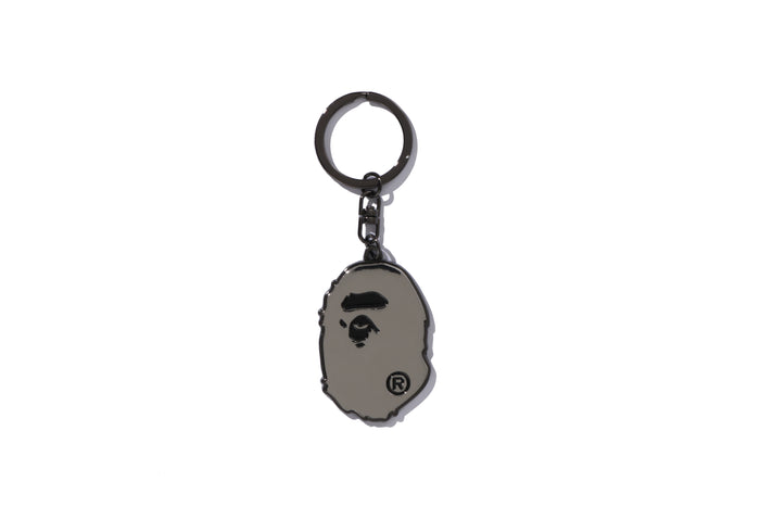 APE HEAD METAL KEYCHAIN