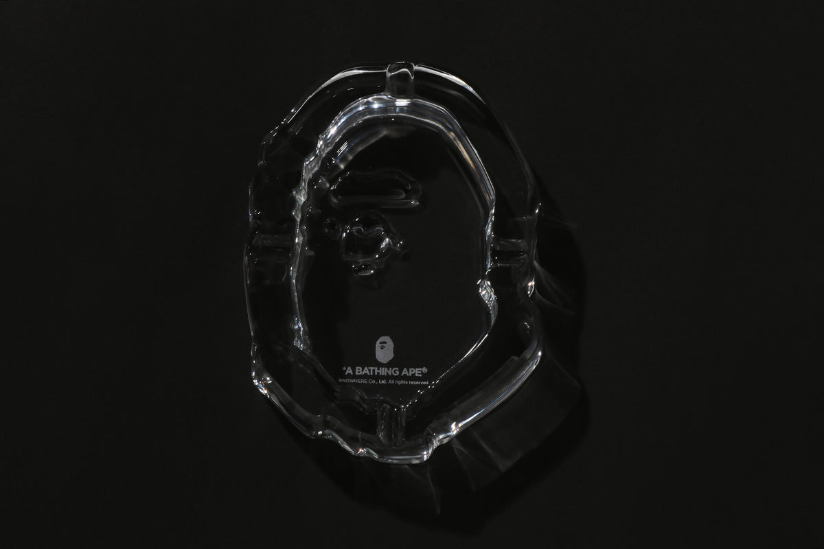 APE HEAD GLASS ASHTRAY