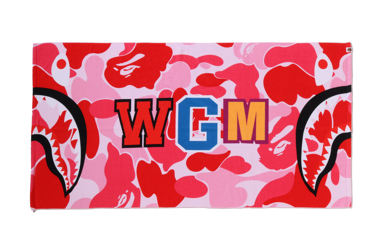ABC CAMO SHARK BEACH TOWEL