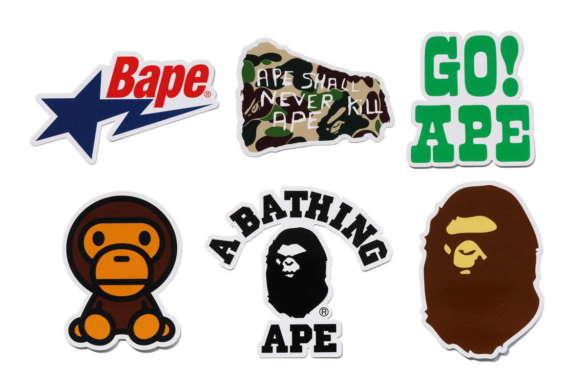 BAPE STICKER SET