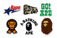 BAPE STICKER SET