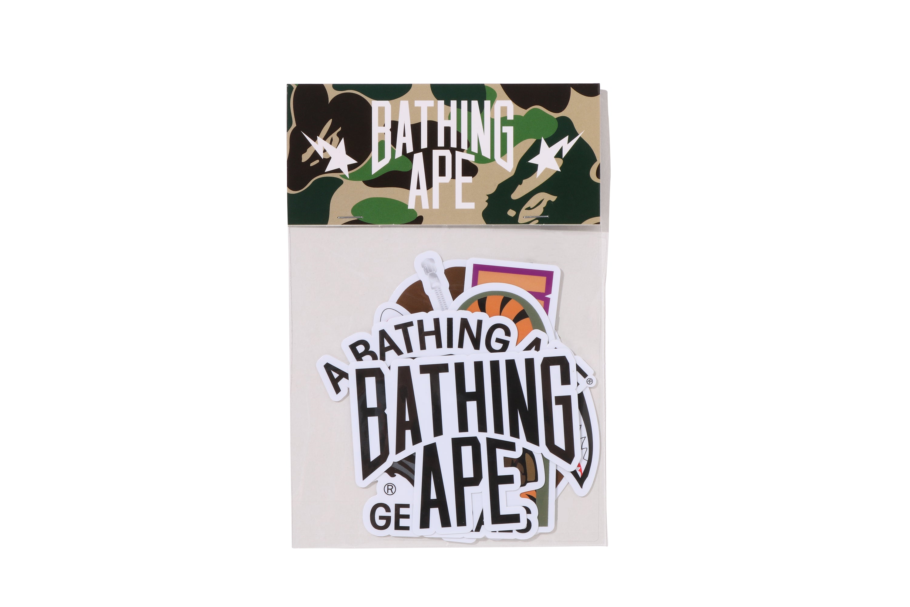 A BATHING APE PAPER TOY STICKER 5個セット BAPE STICKER SET – eu.bape.com