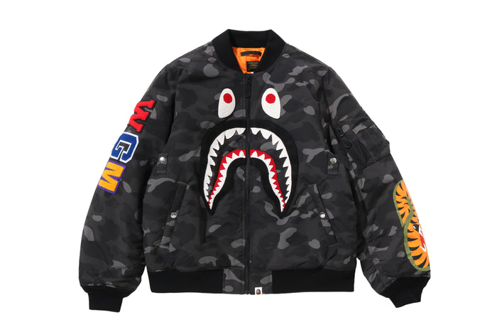 COLOR CAMO SHARK MA-1 #1