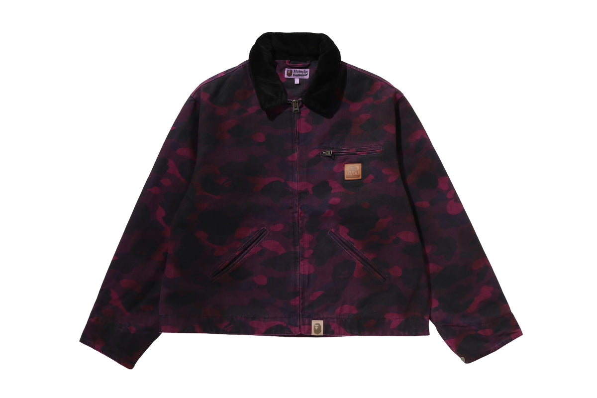 COLOR CAMO WORK JACKET