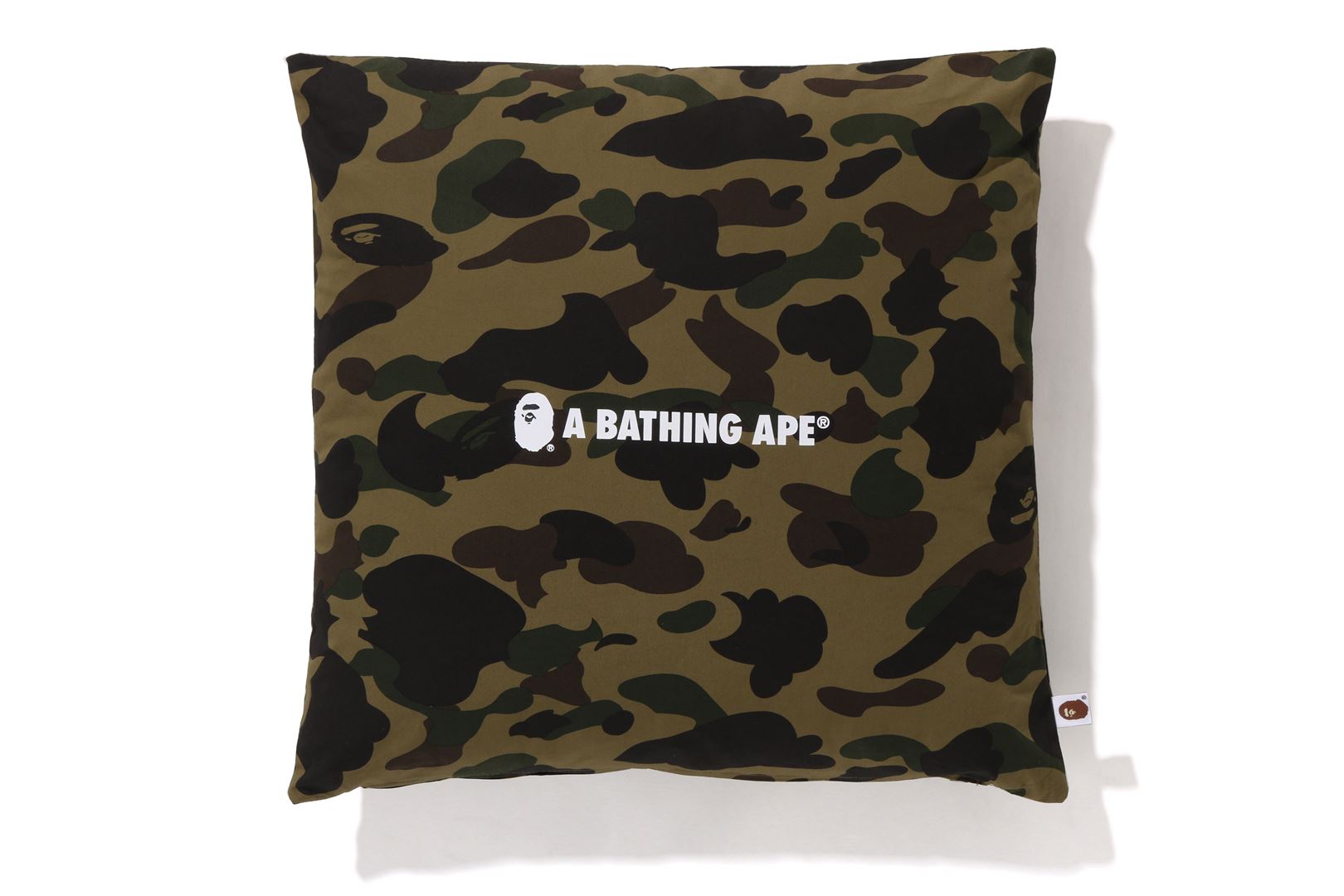 1ST CAMO A BATHING APE SQUARE CUSHION MENS