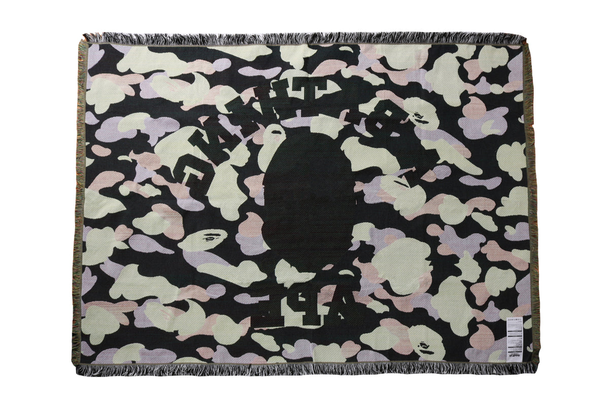 1ST CAMO JACQUARD BLANKET