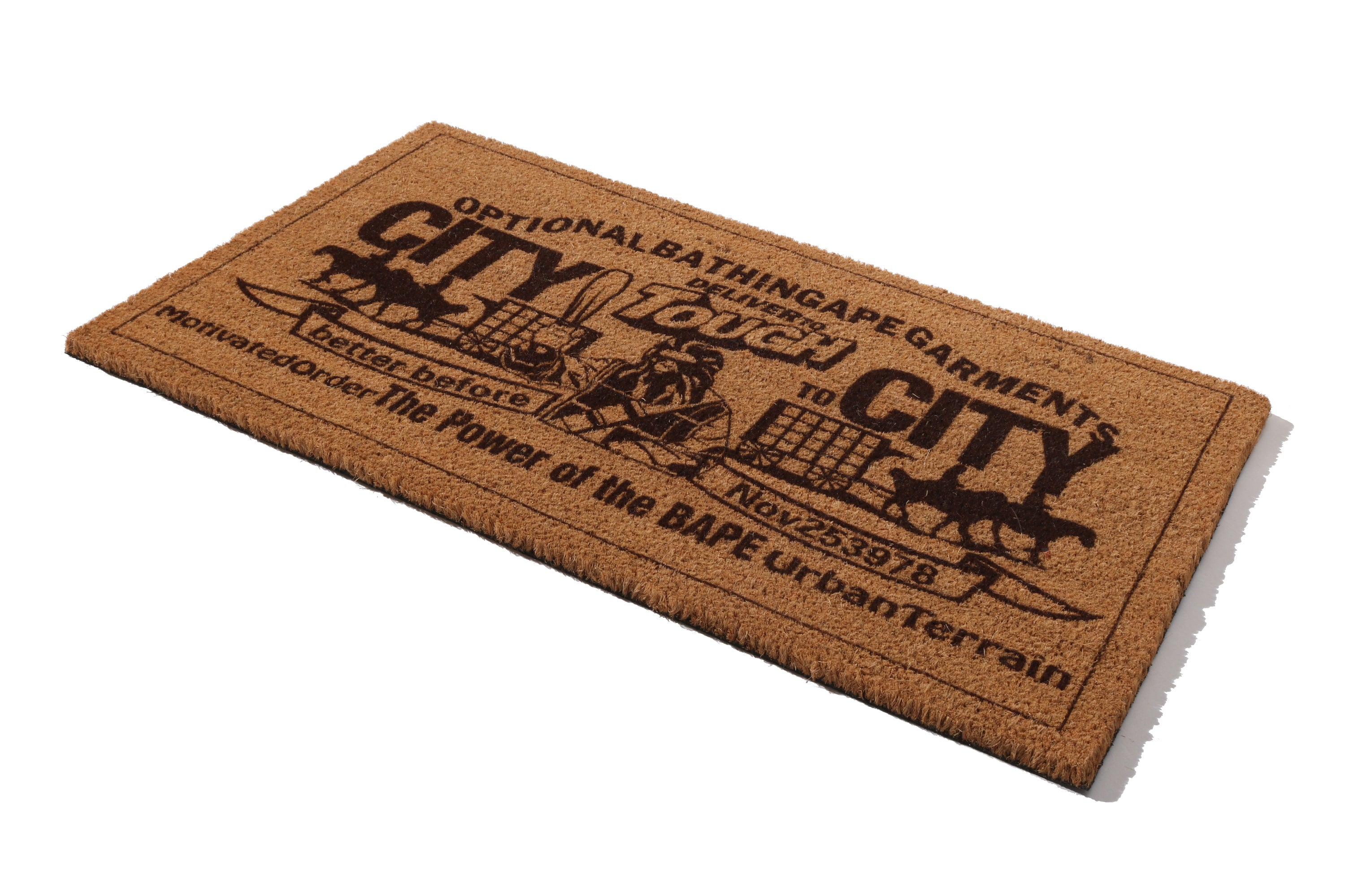 PAPER PATCH DESIGN DOORMAT – eu.bape.com