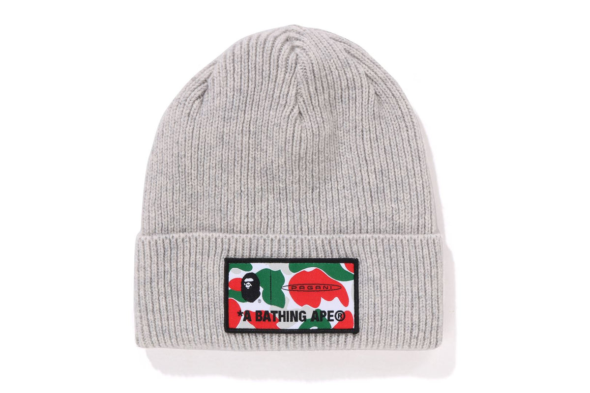 BAPE X PAGANI LOGO BEANIE