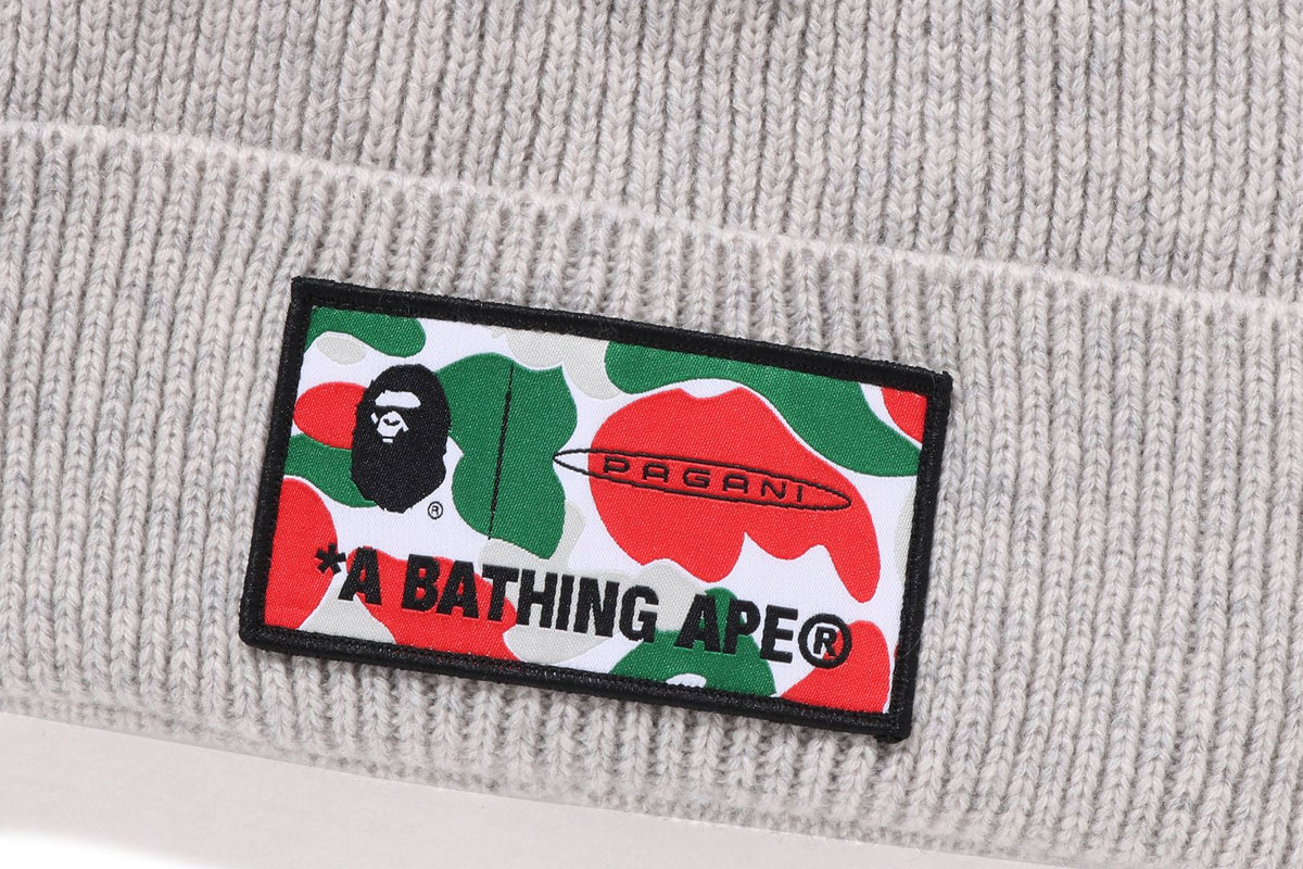 BAPE X PAGANI LOGO BEANIE