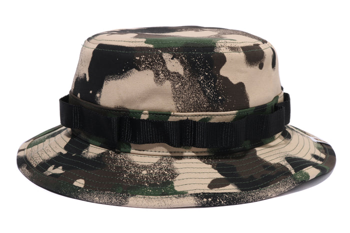 MAP CAMO MILITARY HAT