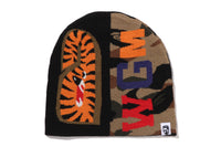 1ST CAMO SHARK KNIT CAP