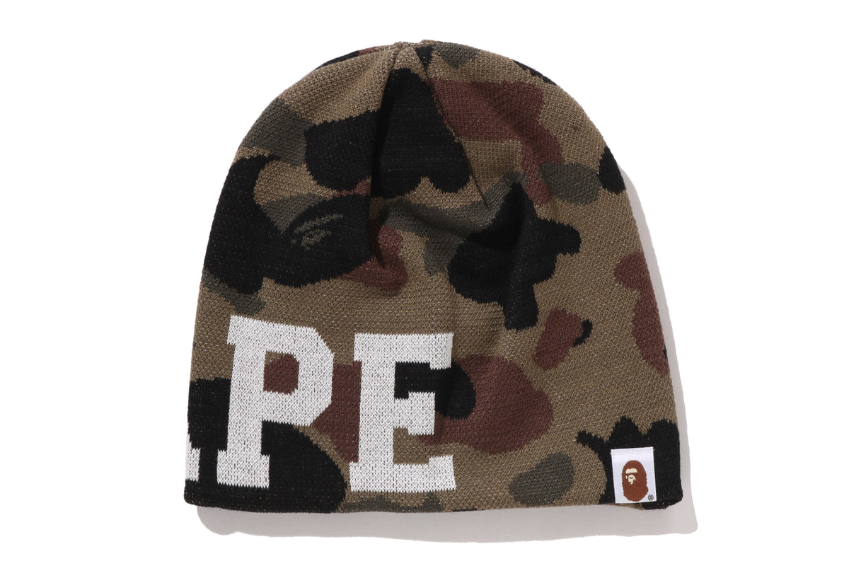 1ST CAMO KNIT CAP