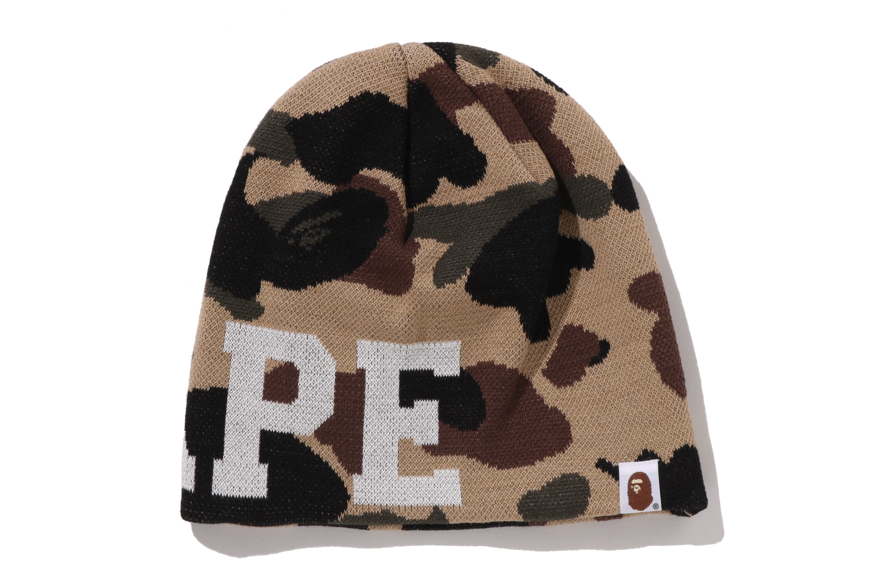 1ST CAMO KNIT CAP – eu.bape.com