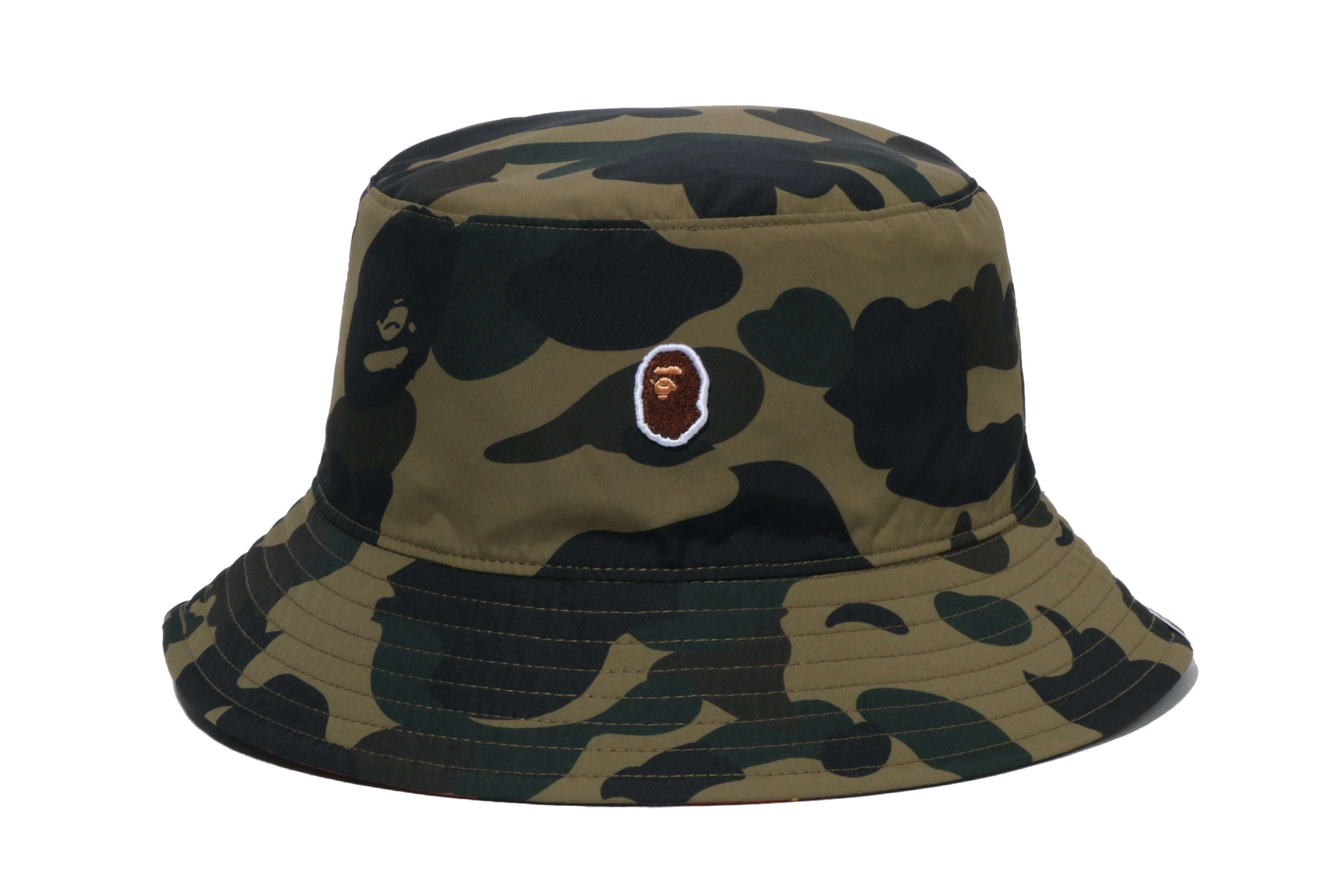 1ST CAMO ONE POINT REVERSIBLE HAT – eu.bape.com