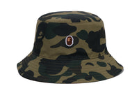 1ST CAMO ONE POINT REVERSIBLE HAT