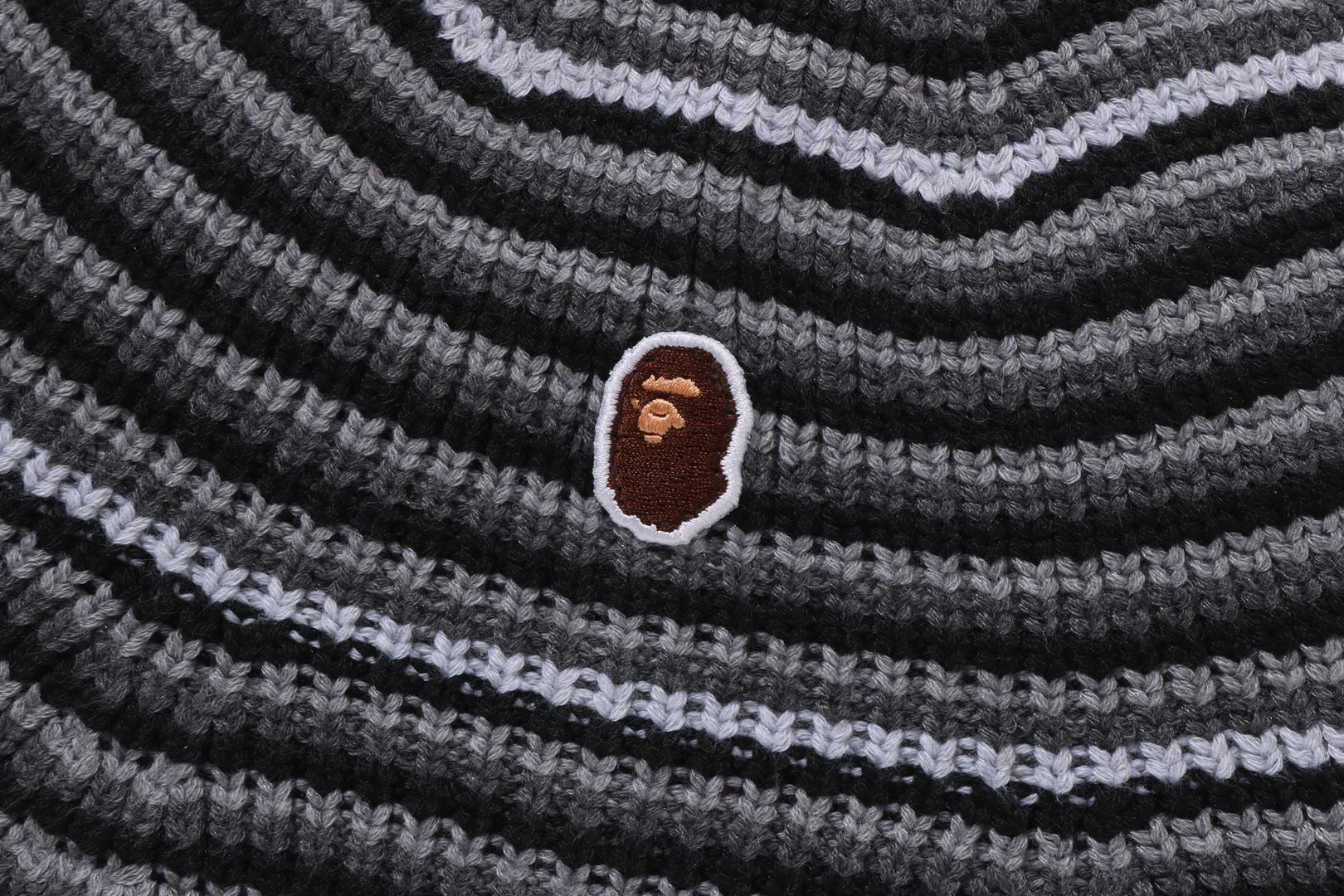 APE HEAD ONE POINT STRIPE KNIT HAT – eu.bape.com