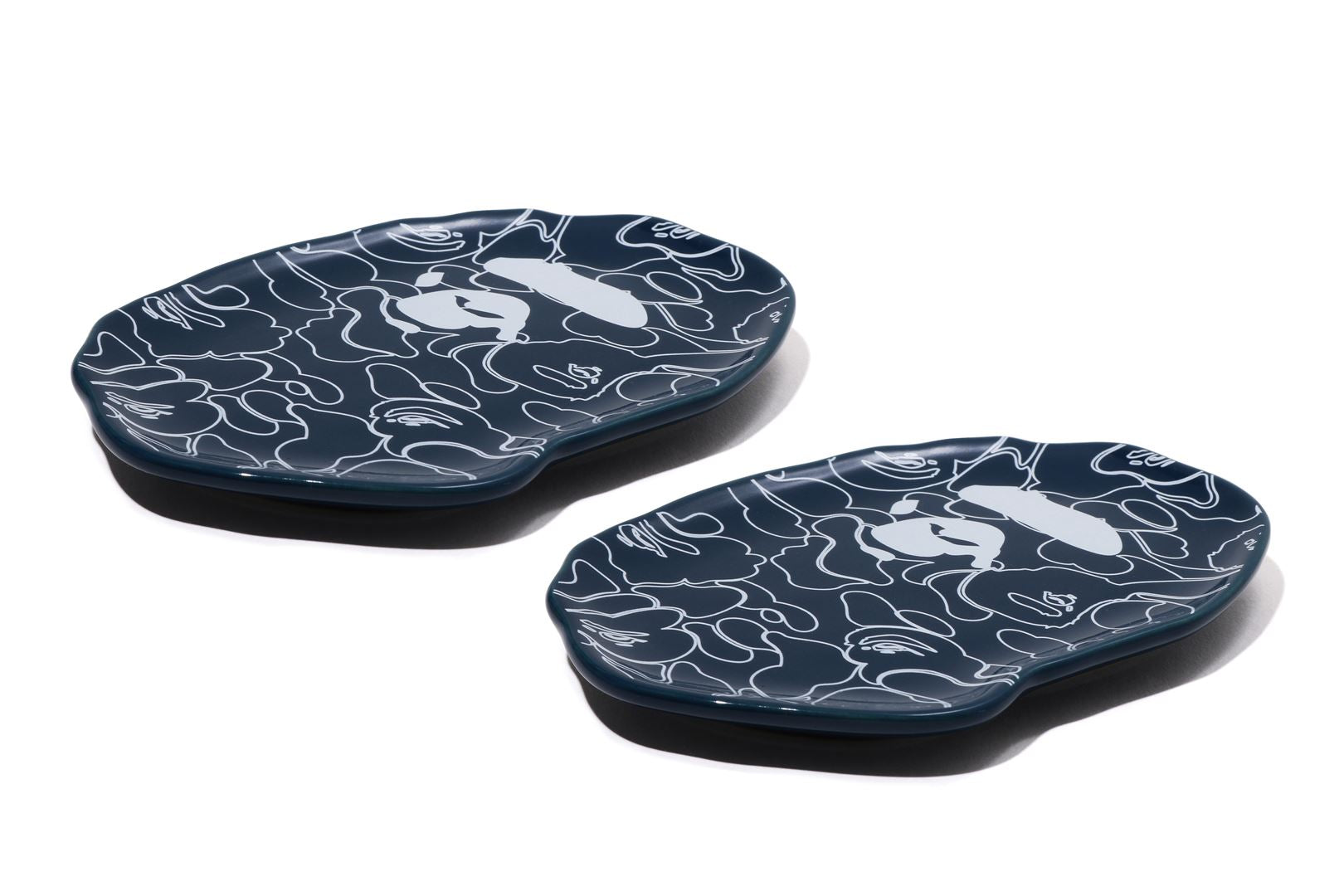 APE HEAD SMALL PLATE TWO PIECE SET – eu.bape.com