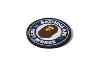 COLOR CAMO BUSY WORKS RUBBER COASTER