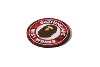 COLOR CAMO BUSY WORKS RUBBER COASTER