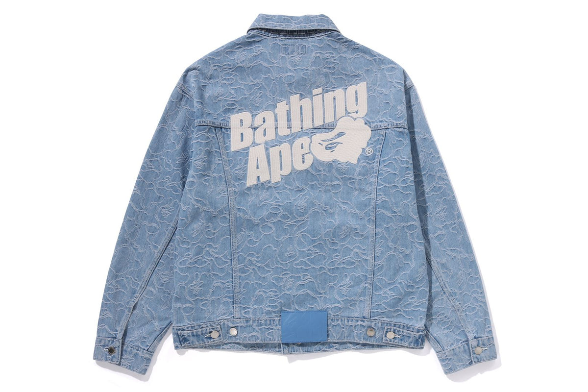 LINE CAMO DENIM JACKET MENS