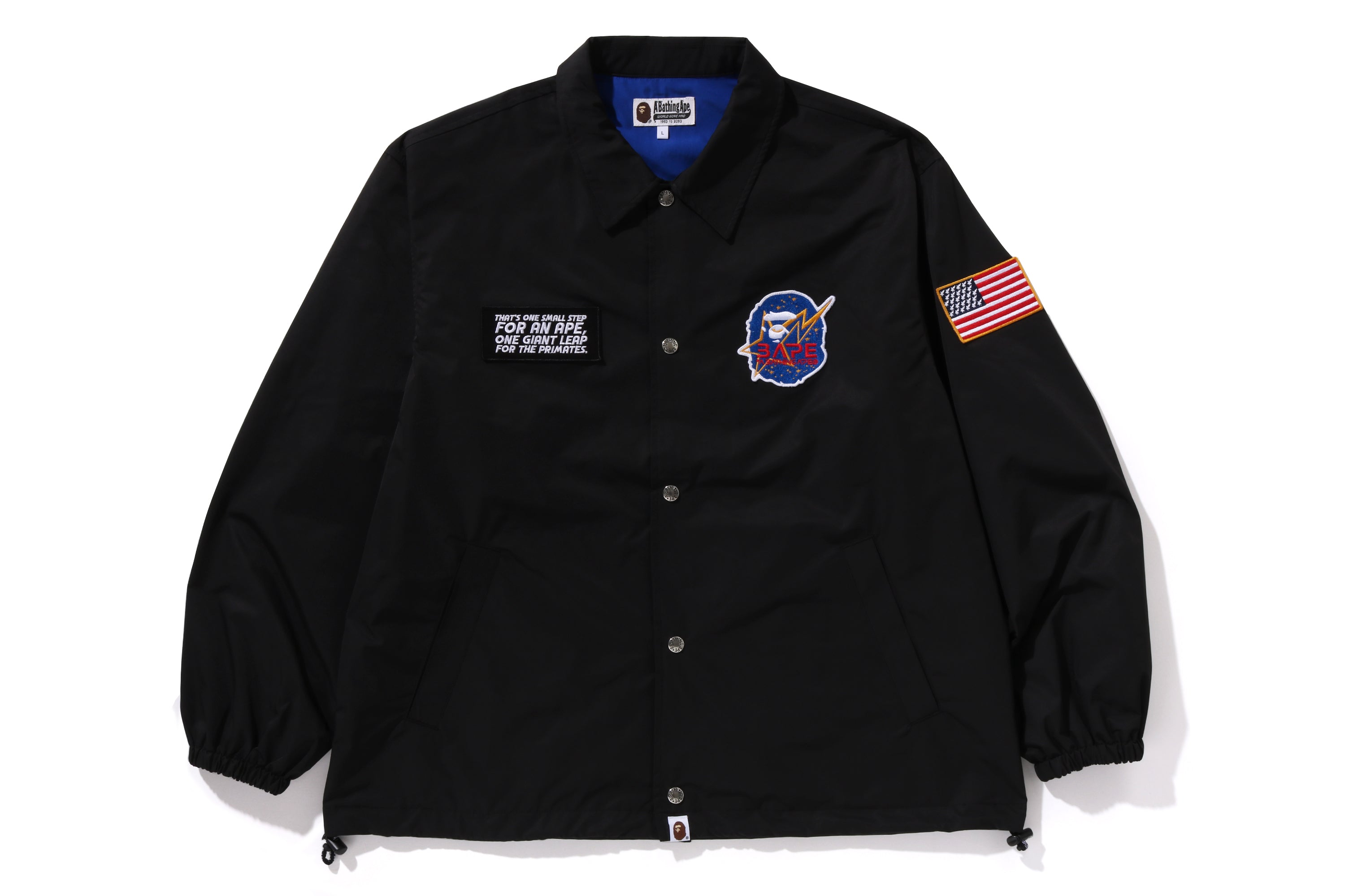 SPACE APE RELAXED FIT COACH JACKET – eu.bape.com