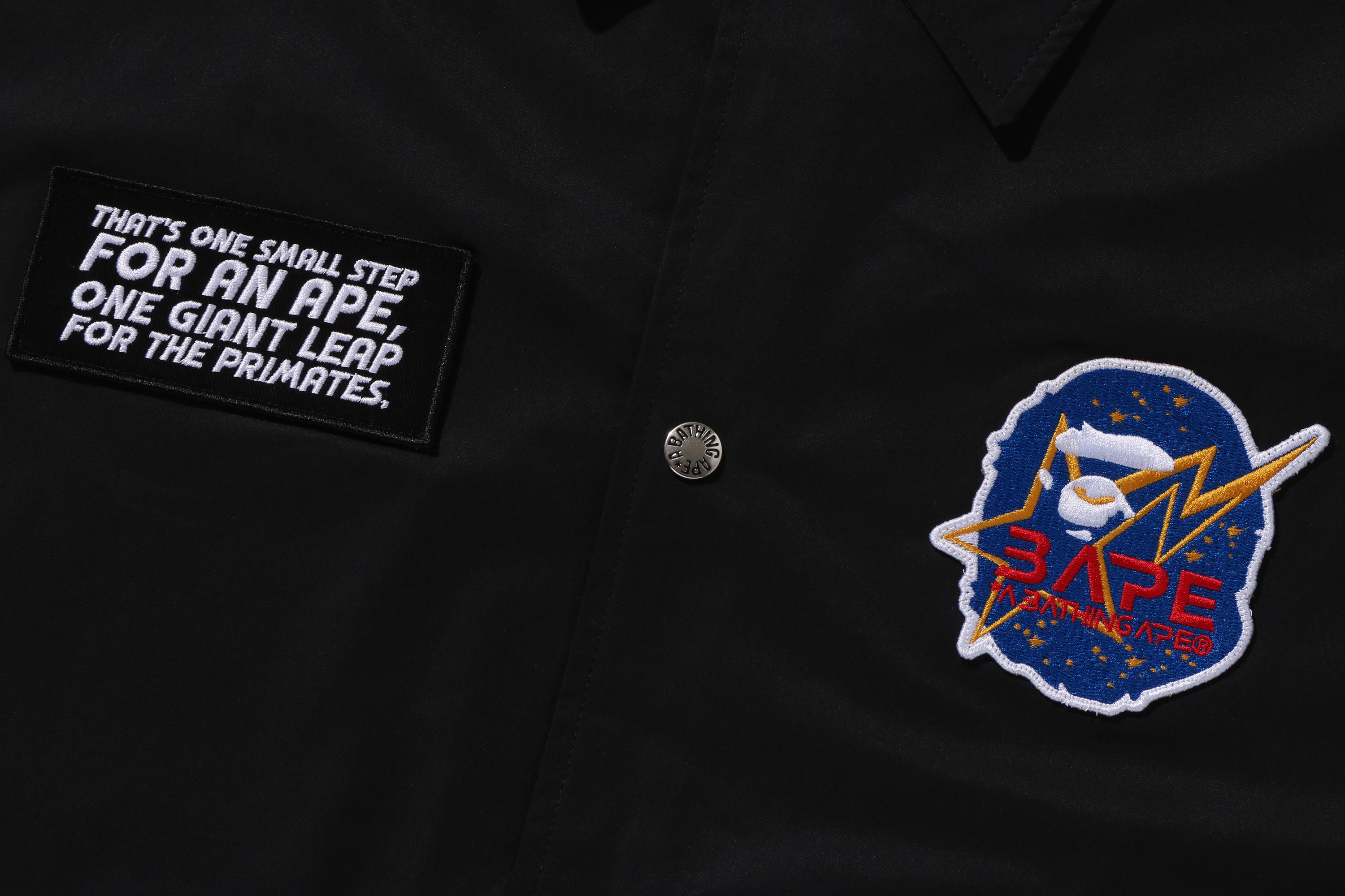 SPACE APE RELAXED FIT COACH JACKET – eu.bape.com