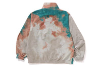 TIE DYE TRACK JACKET MENS