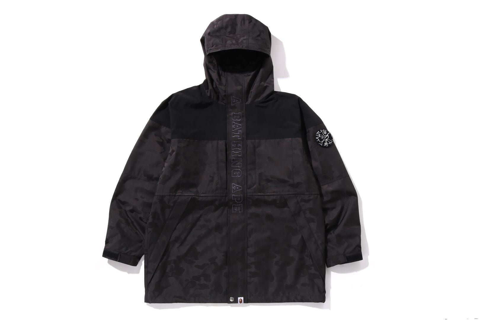 SOLID CAMO JACQUARD LONG COAT MENS – eu.bape.com