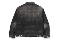 DISTRESSED 13OZ DENIM TRUCKER JACKET MENS