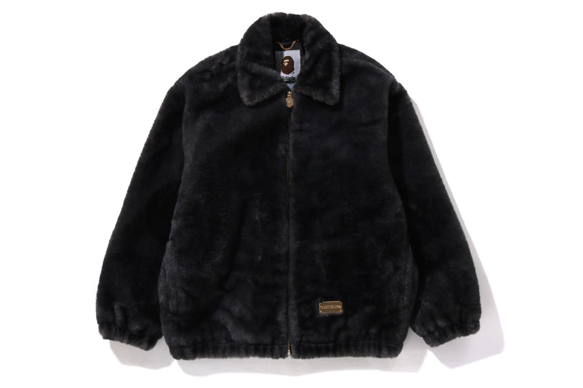 CAMO FLUFFY JACKET MENS