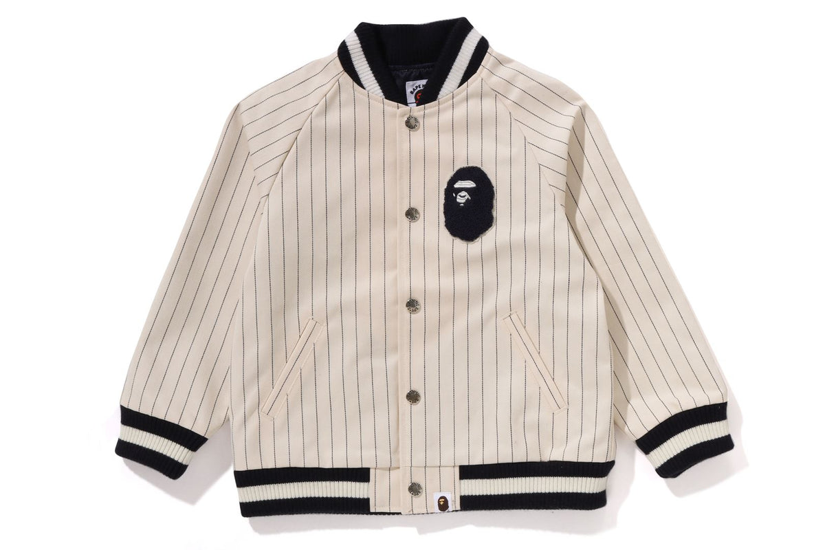 STRIPE STADIUM COTTON JACKET KIDS