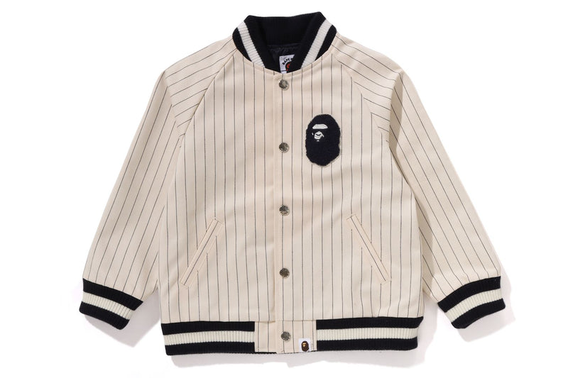 STRIPE STADIUM COTTON JACKET KIDS