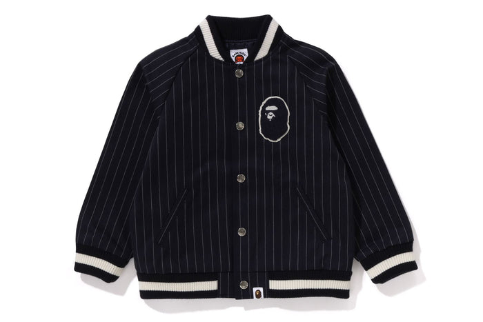 STRIPE STADIUM COTTON JACKET KIDS