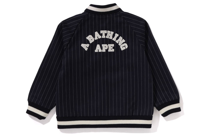 STRIPE STADIUM COTTON JACKET KIDS