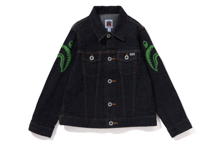 SIDE SHARK 10 OZ STRETCH DENIM JACKET KIDS