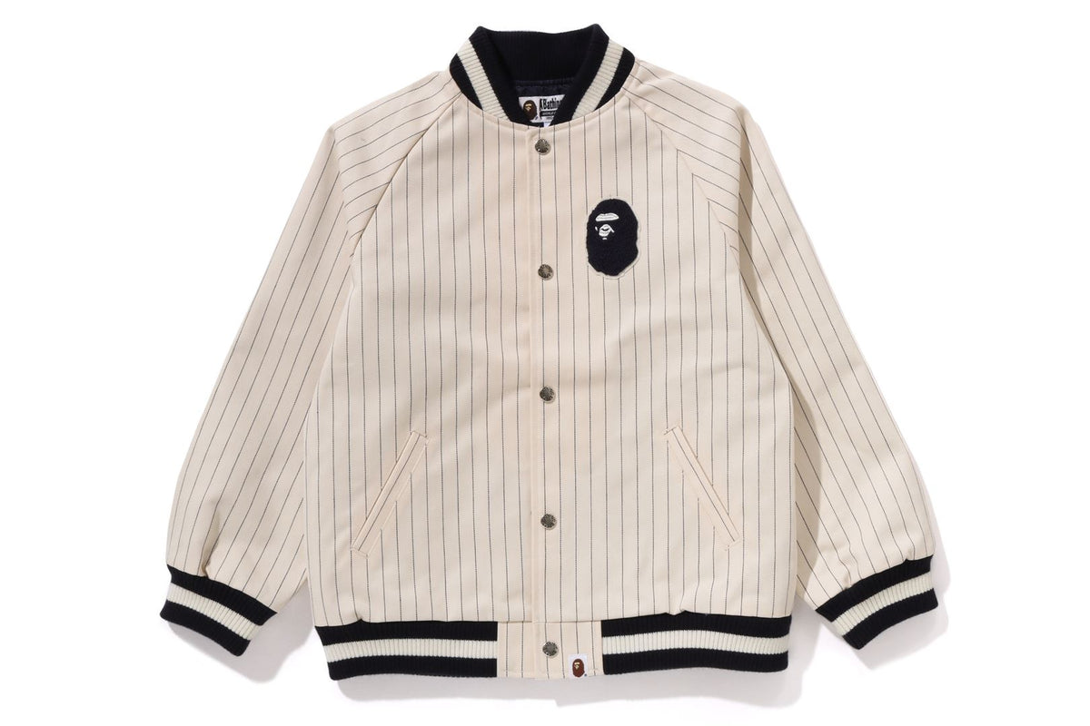 STRIPE STADIUM COTTON JACKET JR