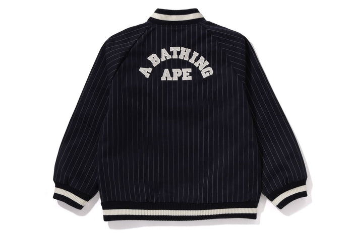 STRIPE STADIUM COTTON JACKET JR