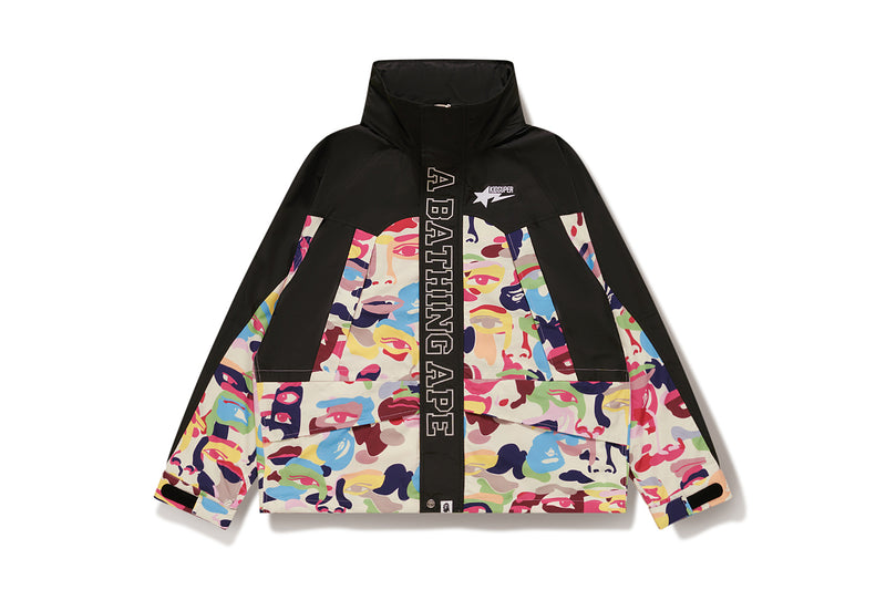 BAPE X KIDSUPER CAMO SNOWBOARD JACKET – - Main Image