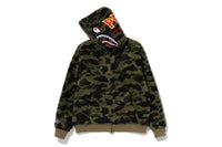 1ST CAMO 2ND SHARK BOA HOODIE JACKET