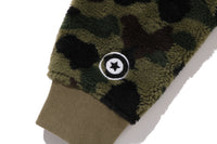 1ST CAMO 2ND SHARK BOA HOODIE JACKET