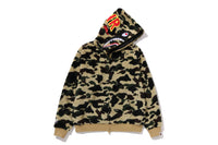1ST CAMO 2ND SHARK BOA HOODIE JACKET