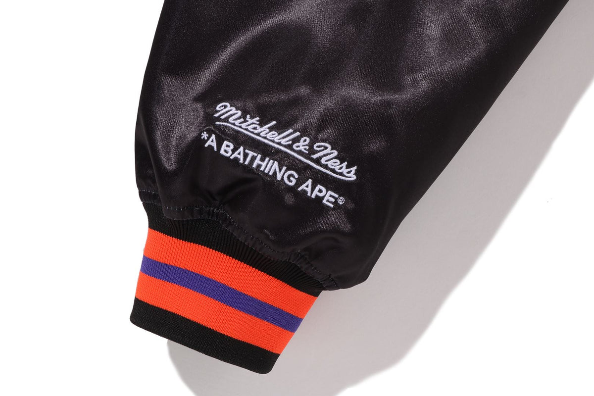 BAPE X M&N NBA - PHOENIX SUNS SATIN JACKET