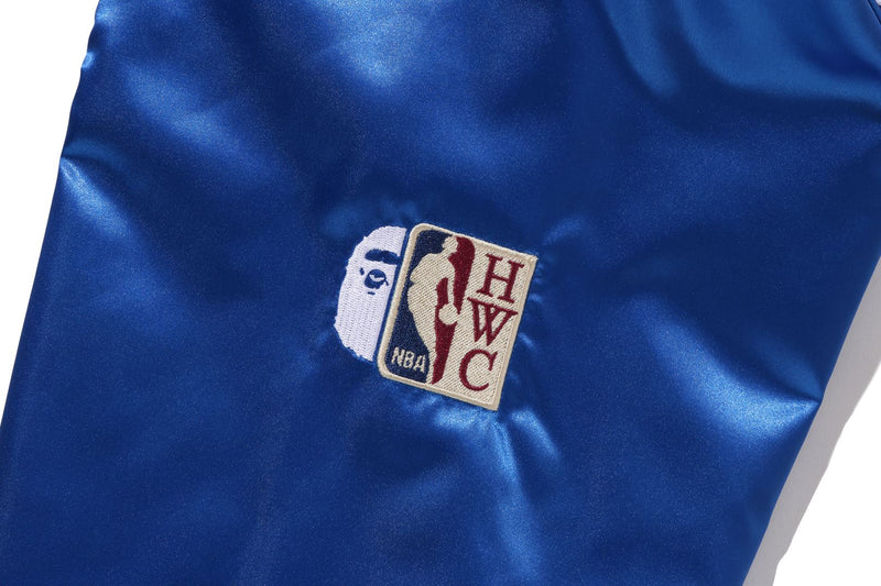 BAPE X M&N NBA - NEW YORK KNICKS SATIN JACKET