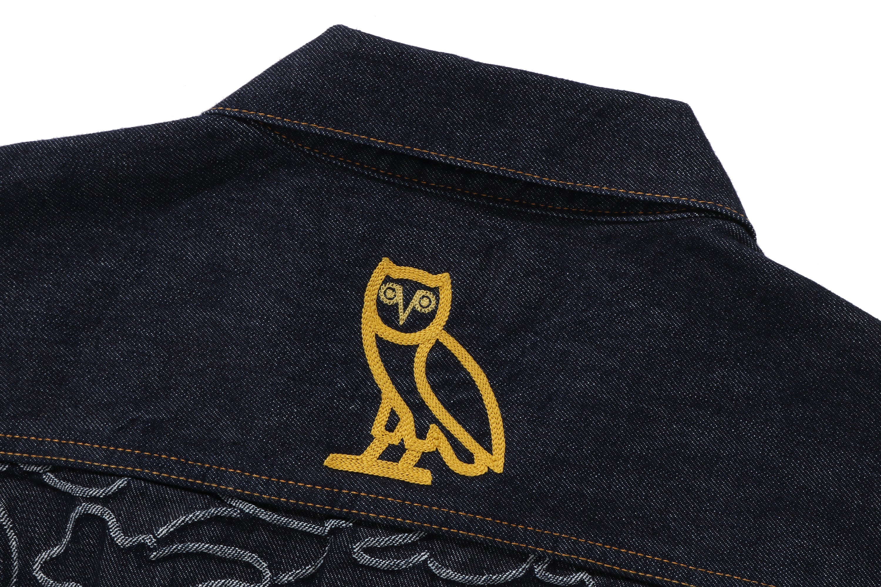 BAPE X OVO NEON 1ST CAMO JACQUARD DENIM JACKET – eu.bape.com