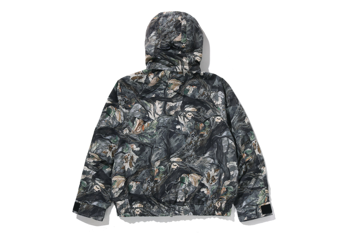 TREE EDGE CAMO HOODED SNOWBOARD JACKET