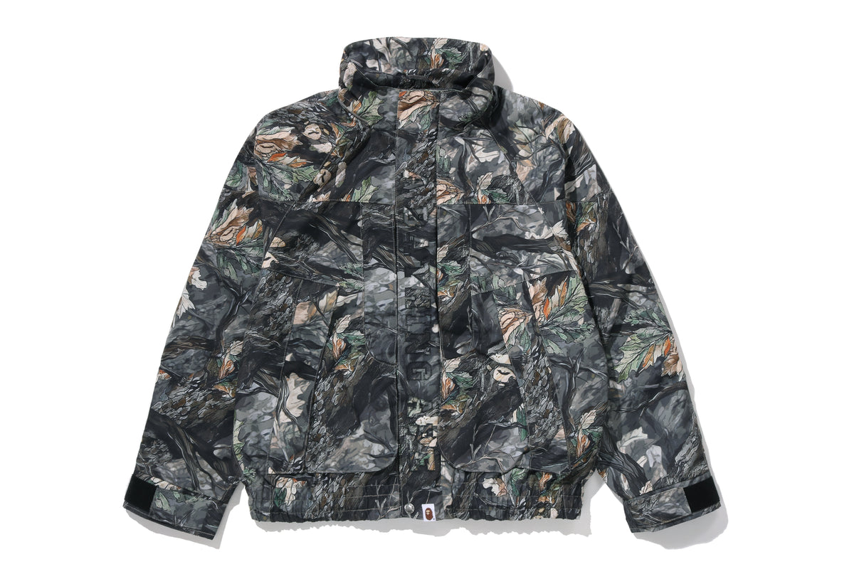 TREE EDGE CAMO HOODED SNOWBOARD JACKET